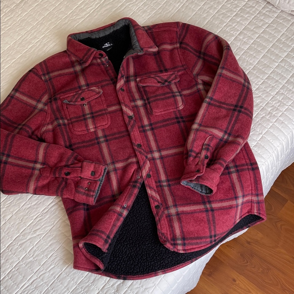 Men's Plaid O’Neill Superfleece Flannel Jacket